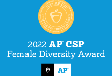 AMHS Earns the AP Computer Science Female Diversity Award