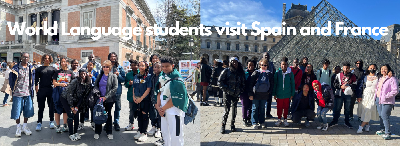 world language students visit spain and france