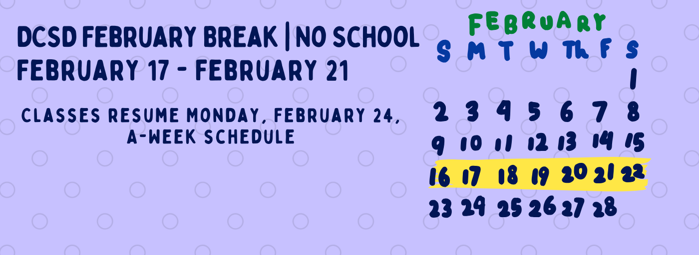 February Break February 17-21